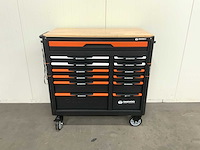 Daewoo - damws267 gereedschapswagen 13 laden, 267pcs, + 4 in 1 set accu gereedschap - afbeelding 10 van  16