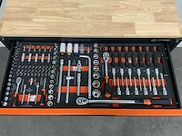 Daewoo - damws267 gereedschapswagen 13 laden + 4 in 1 set accu gereedschap - afbeelding 12 van  16