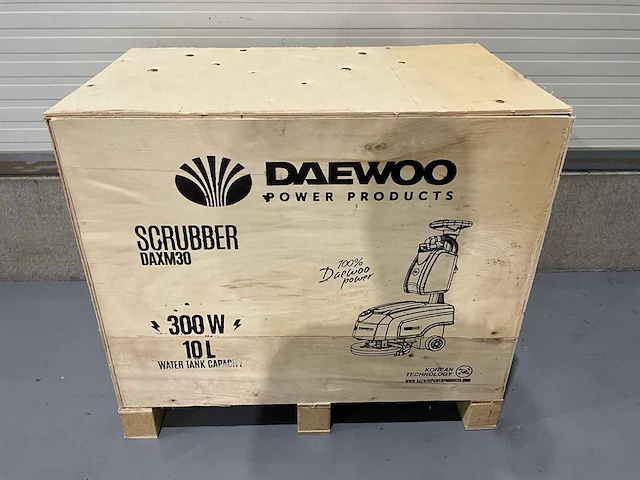Daewoo - daxm30 - zelfrijdende veegmachine - afbeelding 5 van  13