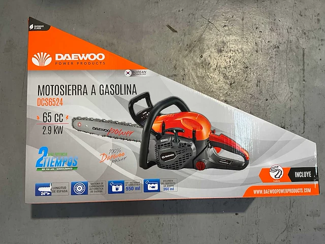 Daewoo - dcs6524 - kettingzaag - afbeelding 4 van  10