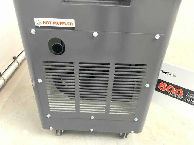 Daewoo - ddae10500dse-3g - 8.1 kva diesel generator 230/400v (10x) - afbeelding 2 van  26