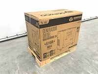 Daewoo - ddae10500dse-3g - 8.1 kva diesel generator 230/400v (10x) - afbeelding 15 van  26