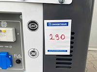 Daewoo - ddae10500dse-3g - 8.1 kva diesel generator 230/400v - afbeelding 6 van  8