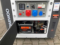 Daewoo - ddae10500dse-3g - 8.1 kva diesel generator 230/400v - afbeelding 7 van  8