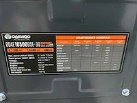 Daewoo - ddae10500dse-3g - noodstroomaggregaat - afbeelding 5 van  9