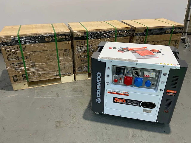 Daewoo - ddae10500dse-3g diesel - noodstroomaggregaat (4x) - afbeelding 8 van  14