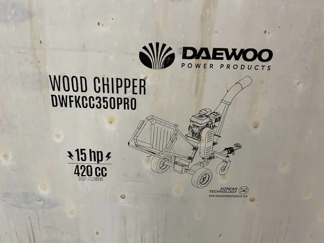 Daewoo - dwfkcc350pro - wood chipper - 2023 - afbeelding 17 van  19