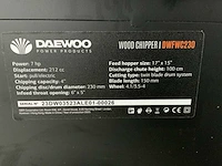 Daewoo - dwfwc230 - wood chipper - 2023 - afbeelding 4 van  16