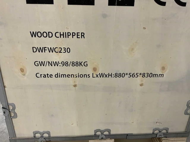 Daewoo - dwfwc230 - wood chipper - 2023 - afbeelding 5 van  16