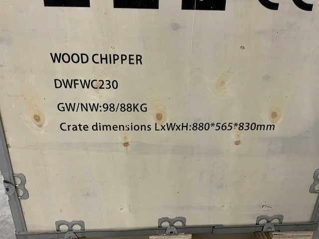 Daewoo - dwfwc230 - wood chipper - 2023 - afbeelding 13 van  16