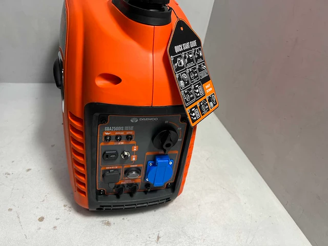 Daewoo - gd2500is - emergency power generator - afbeelding 4 van  10