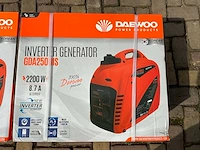 Daewoo - gda2500is - stroomgenerator (2x) - afbeelding 2 van  3