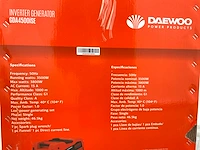 Daewoo - gda4500ise - inverter generator 3800w 15a - 2023 - afbeelding 3 van  15