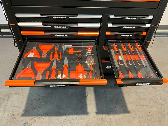 Daewoo - gereedschapswagen damws267 13 lades 267 delig - afbeelding 21 van  21