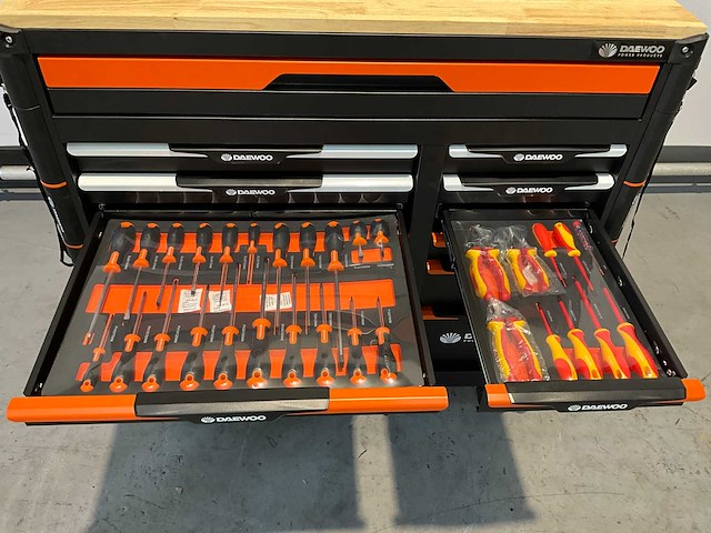Daewoo - gereedschapswagen damws267 13 lades 267 delig - afbeelding 20 van  21