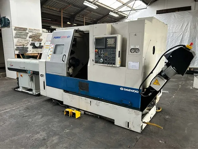 Daewoo - puma 2000sy - cnc draaibank - afbeelding 5 van  19