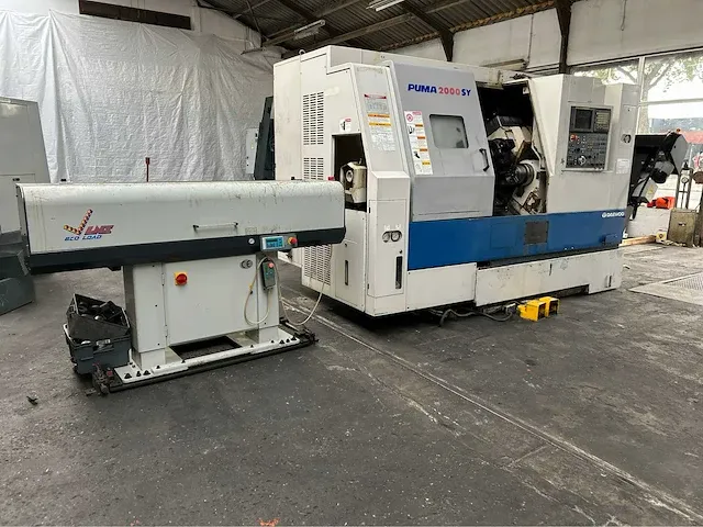 Daewoo - puma 2000sy - cnc draaibank - afbeelding 7 van  19