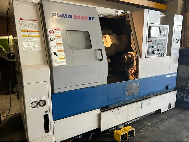 Daewoo - puma 2000sy - cnc draaibank - afbeelding 17 van  19