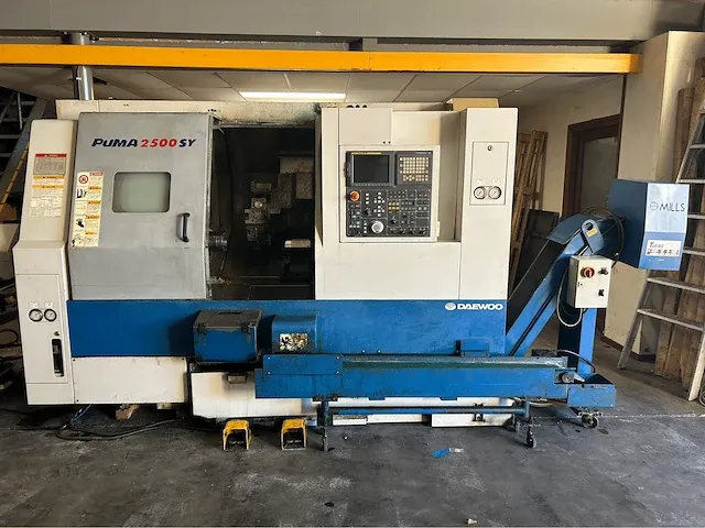 Daewoo - puma 2500sy - cnc draaibank - afbeelding 2 van  23