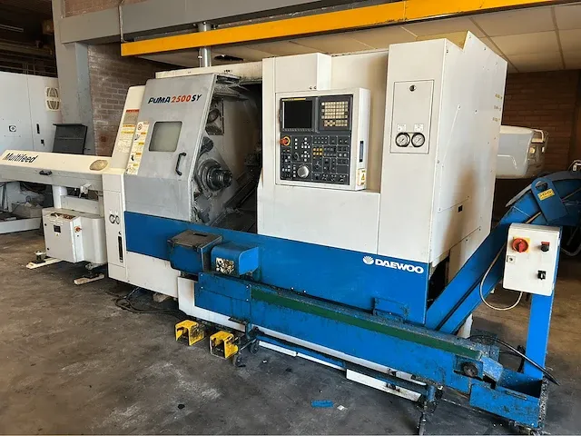 Daewoo - puma 2500sy - cnc draaibank - afbeelding 3 van  23