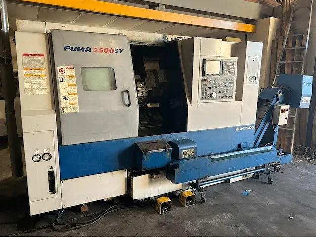 Daewoo - puma 2500sy - cnc draaibank - afbeelding 7 van  23