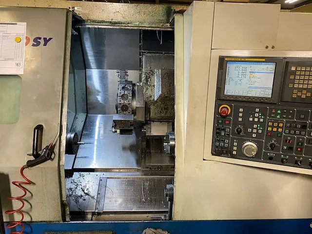 Daewoo - puma 2500sy - cnc draaibank - afbeelding 12 van  23
