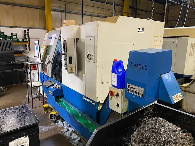 Daewoo - puma 2500sy - cnc draaibank - afbeelding 18 van  23