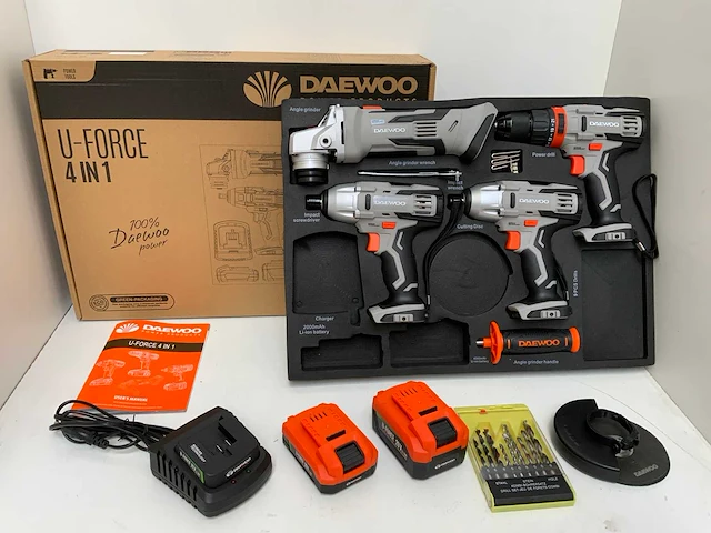 Daewoo - u force 4 in 1 - overig accugereedschap (3x) - afbeelding 1 van  11