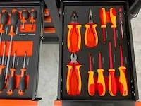 Daewoo 13 lades gereedschapswagen 267 delig - afbeelding 11 van  33