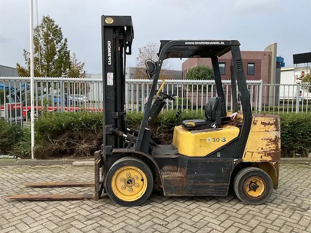 Daewoo d30s-3 vorkheftruck - afbeelding 5 van  10