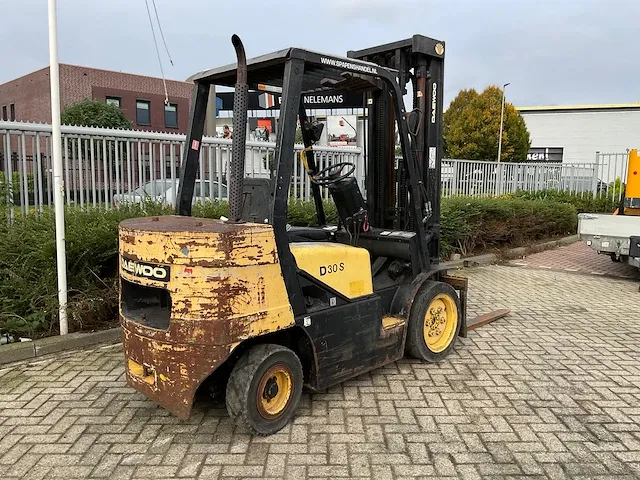 Daewoo d30s-3 vorkheftruck - afbeelding 8 van  10