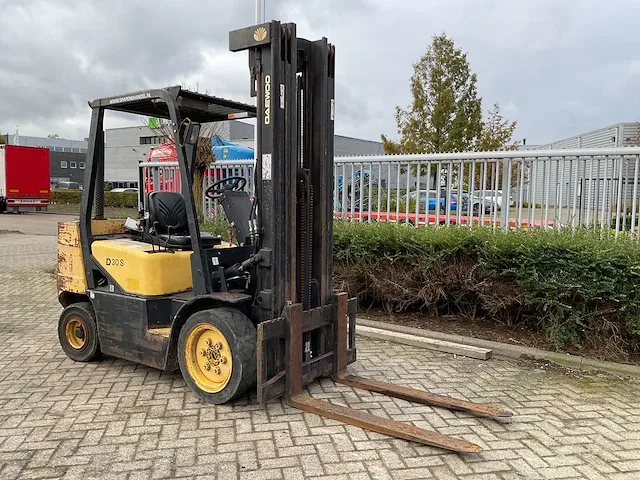 Daewoo d30s-3 vorkheftruck - afbeelding 10 van  10