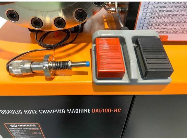 Daewoo da5100-hc- hydraulische pers - afbeelding 4 van  16