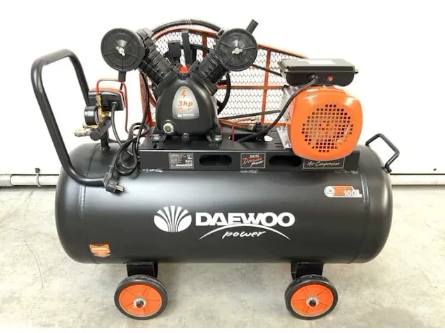 Daewoo daax100l luchtcompressor 100l - afbeelding 2 van  9