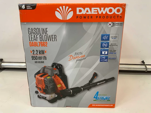 Daewoo dabl7662 benzine rugbladblazer - afbeelding 13 van  15