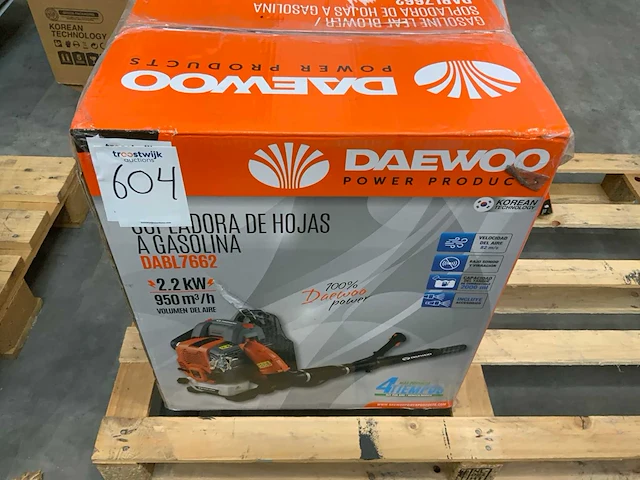 Daewoo dabl7662 benzine rugbladblazer - afbeelding 1 van  16