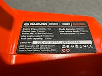 Daewoo dacnq740s betonzaag - afbeelding 7 van  9