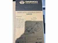 Daewoo dacnq740s betonzaag - afbeelding 9 van  9