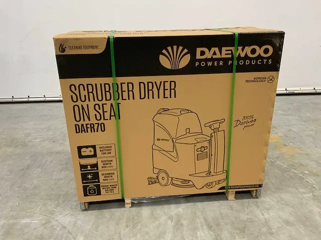 Daewoo dafr70 - industriële schrobzuigmachine - afbeelding 9 van  22