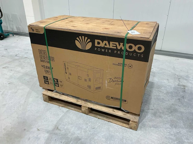 Daewoo dagfs-15ac stroomgenerator - afbeelding 1 van  9