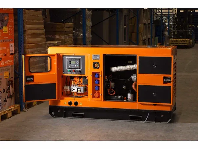 Daewoo dagfs-35 35kva noodstroomaggregaat - afbeelding 3 van  19