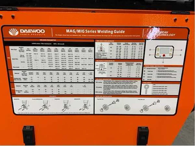 Daewoo damig-350gdl lasmachine - afbeelding 8 van  21