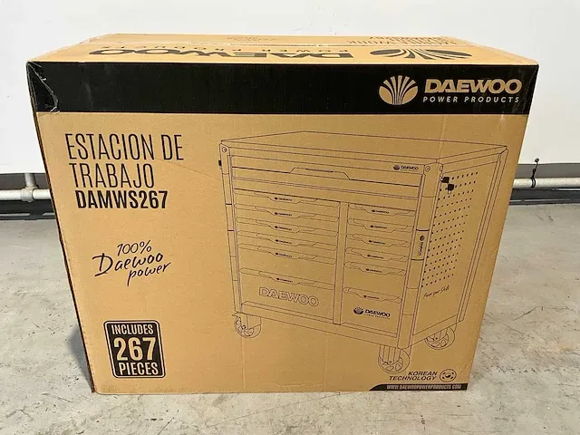 Daewoo damws267 gereedschapswagen - afbeelding 14 van  21