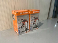 Daewoo davc1200 stofzuiger, nat en droog, 2 stuks, 30 liter - afbeelding 8 van  12