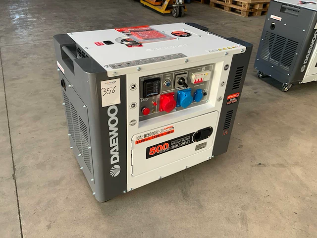Daewoo ddae10500dse-3g 8kva diesel generator - afbeelding 1 van  10