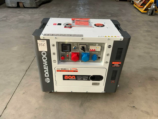 Daewoo ddae10500dse-3g 8kva diesel generator - afbeelding 3 van  10