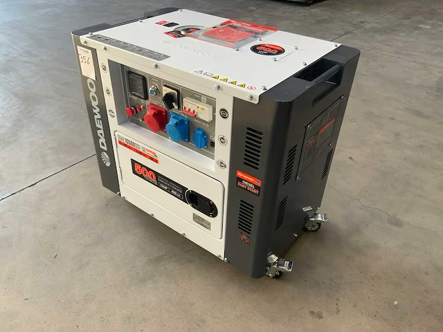 Daewoo ddae10500dse-3g 8kva diesel generator - afbeelding 4 van  10