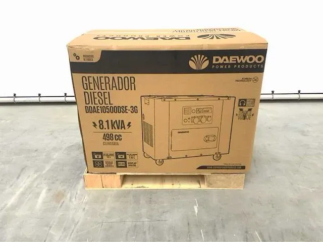 Daewoo ddae10500dse-3g diesel generator - afbeelding 15 van  26