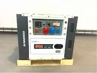 Daewoo ddae10500dse-3g diesel noodstroomaggregaat 8,10kva - afbeelding 1 van  9