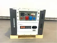 Daewoo ddae10500dse-3g noodstroomaggregraat 8,10 kva - afbeelding 1 van  10